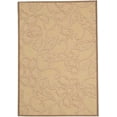 thumbnail image 1 of Safavieh Courtyard Helen Floral Indoor/Outdoor Area Rug, Natural/Brown, 4' x 5'7", 1 of 10