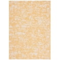thumbnail image 1 of SAFAVIEH Courtyard Isolde Abstract Indoor/Outdoor Area Rug, Gold/Ivory, 4' x 5'7", 1 of 9