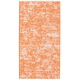 thumbnail image 1 of SAFAVIEH Courtyard Isolde Abstract Indoor/Outdoor Area Rug, Orange/Ivory, 2' x 3'7", 1 of 8