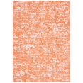 thumbnail image 1 of SAFAVIEH Courtyard Isolde Abstract Indoor/Outdoor Area Rug, Orange/Ivory, 2' x 3'7", 1 of 6