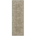 thumbnail image 1 of SAFAVIEH Courtyard Jaki Traditional Indoor/Outdoor Runner, 2'3" x 6'7", Green/Beige, 1 of 4