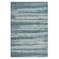 thumbnail image 1 of Safavieh Courtyard Jannah Abstract Indoor/Outdoor Area Rug, Gray/Teal, 6'7" x 9'6", 1 of 10