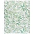 thumbnail image 1 of SAFAVIEH Courtyard Jaylen Botanical Indoor/Outdoor Area Rug, Ivory/Green, 9' x 12', 1 of 12