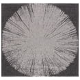 thumbnail image 1 of SAFAVIEH Courtyard Jaymz Radiant Indoor/Outdoor Area Rug, Beige/Black, 6'7" x 6'7" Square, 1 of 12