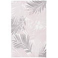 thumbnail image 1 of SAFAVIEH Courtyard Jenae Botanical Indoor/Outdoor Area Rug, Ivory/Pink, 5'5" x 7'7", 1 of 8
