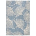 thumbnail image 1 of SAFAVIEH Courtyard Jeneka Distressed Indoor/Outdoor Area Rug, Blue/Light Beige, 5'3" x 7'7", 1 of 8