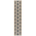 thumbnail image 1 of Safavieh Courtyard Jenny Medallion Indoor/Outdoor Runner Rug, Natural/Blue, 2'3" x 6'7", 1 of 7