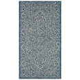 thumbnail image 1 of SAFAVIEH Courtyard Joey Medallion Indoor/Outdoor Area Rug, Navy/Light Grey, 2'7" x 5', 1 of 10