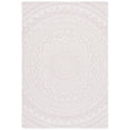 thumbnail image 1 of SAFAVIEH Courtyard Josiah Floral Medallion Indoor/Outdoor Area Rug, Ivory/Soft Pink, 4' x 5'7", 1 of 6