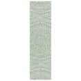 thumbnail image 1 of SAFAVIEH Courtyard Josiah Floral Medallion Indoor/Outdoor Runner Rug, Ivory/Green, 2'3" x 20', 1 of 7