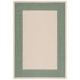 thumbnail image 1 of Safavieh Courtyard Justine Bordered Indoor/Outdoor Area Rug, Beige/Dark Green, 5'3" x 7'7", 1 of 14