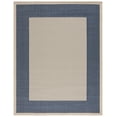 thumbnail image 1 of Safavieh Courtyard Justine Bordered Indoor/Outdoor Area Rug, Beige/Navy, 8' x 10', 1 of 15