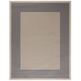 thumbnail image 1 of Safavieh Courtyard Justine Bordered Indoor/Outdoor Area Rug, Gray/Cream, 8' x 11', 1 of 17