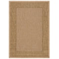 thumbnail image 1 of Safavieh Courtyard Justine Bordered Indoor/Outdoor Area Rug, Natural/Gold, 2'7" x 5', 1 of 14