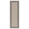 thumbnail image 1 of Safavieh Courtyard Justine Bordered Indoor/Outdoor Runner Rug, Gray/Cream, 2'3" x 6'7", 1 of 13