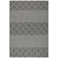 thumbnail image 1 of SAFAVIEH Courtyard Karen Geometric Indoor/Outdoor Area Rug, Black/Grey, 2'7" x 5', 1 of 6