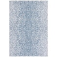 thumbnail image 1 of Safavieh Courtyard Karina Animal Indoor/Outdoor Area Rug, Ivory/Navy, 9' x 12', 1 of 15