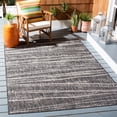 thumbnail image 1 of SAFAVIEH Courtyard Kasandra Abstract Indoor/Outdoor Area Rug, Black/Ivory, 5'5" x 7'7", 1 of 9