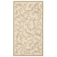 thumbnail image 1 of Safavieh Courtyard Kevin Floral Indoor/Outdoor Area Rug, Natural/Olive, 2'7" x 5', 1 of 9