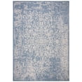 thumbnail image 1 of SAFAVIEH Courtyard Kiro Traditional Indoor/Outdoor Area Rug, 8' x 11', Navy/Grey, 1 of 13
