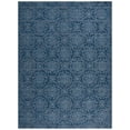 thumbnail image 1 of SAFAVIEH Courtyard Lauren Geometric Indoor/Outdoor Area Rug, Navy/Beige, 8' x 11', 1 of 7
