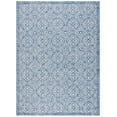 thumbnail image 1 of SAFAVIEH Courtyard Lillie Geometric Indoor/Outdoor Area Rug, Navy/Grey, 8' x 11', 1 of 11