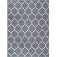 thumbnail image 1 of SAFAVIEH Courtyard Linnet Geometric Indoor/Outdoor Area Rug, Blue/Beige, 9' x 12', 1 of 10