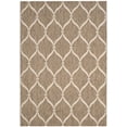 thumbnail image 1 of SAFAVIEH Courtyard Linnet Geometric Indoor/Outdoor Area Rug, Brown/Beige, 5'3" x 7'7", 1 of 10