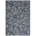 thumbnail image 1 of SAFAVIEH Courtyard Lorinda Abstract Indoor/Outdoor Area Rug, Navy/Beige, 5'3" x 7'7", 1 of 6
