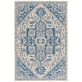 thumbnail image 1 of SAFAVIEH Courtyard Melva Medallion Indoor/Outdoor Area Rug, Beige/Blue, 5'1" x 7'6", 1 of 11