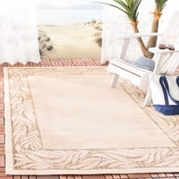 5'3" x 7'7" Safavieh Courtyard Micah Floral Indoor/Outdoor Area Rug only