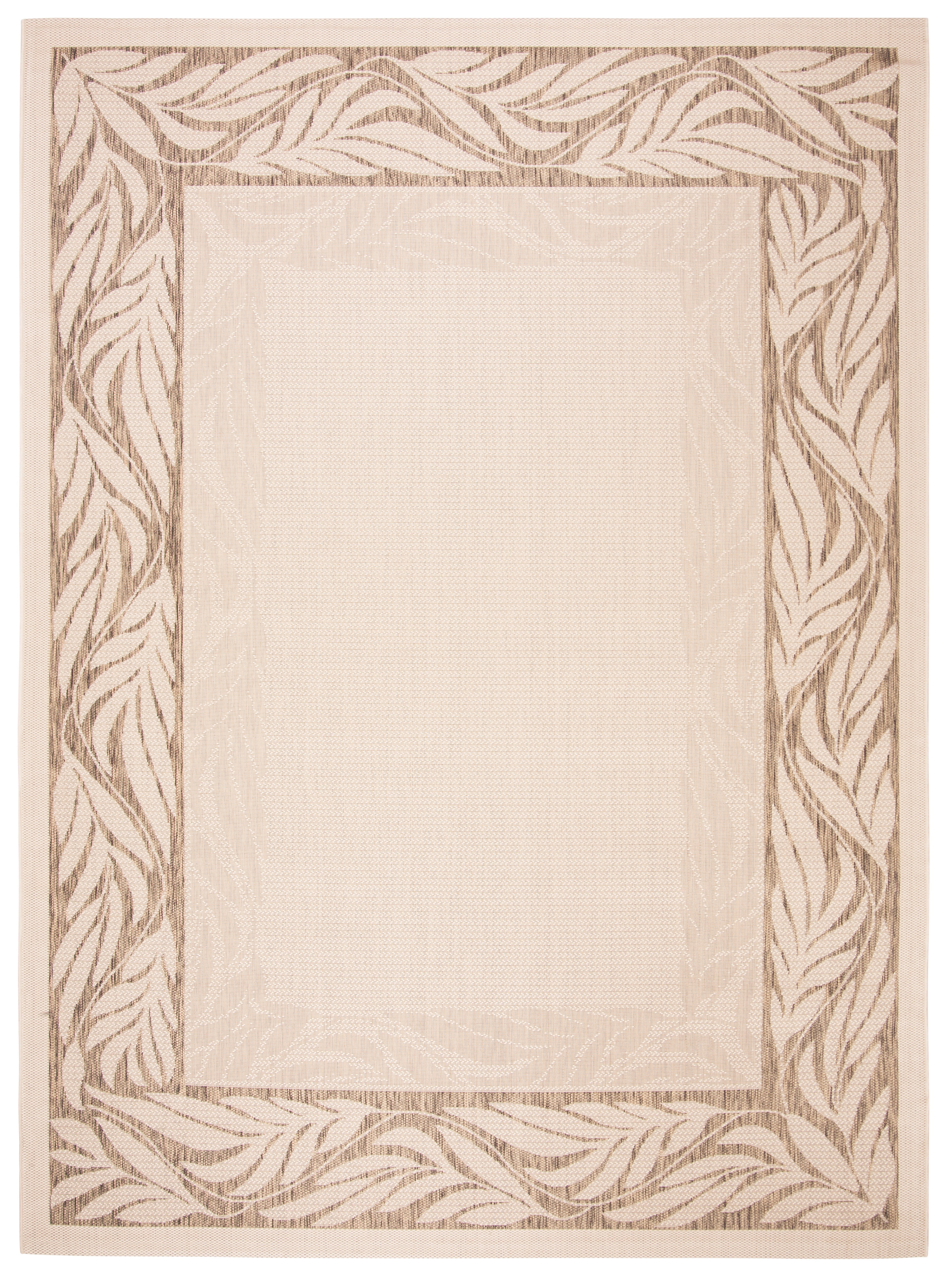 Safavieh Courtyard Micah Floral Indoor/Outdoor Area Rug, Natural/Brown, 8' x 11'
