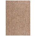 thumbnail image 1 of Safavieh Courtyard Mitre Geometric Indoor/Outdoor Area Rug, Dark Gray/Rust, 5'3" x 7'7", 1 of 11