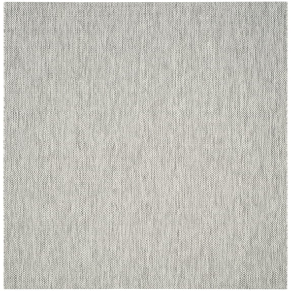 Safavieh Courtyard Mitre Geometric Indoor/Outdoor Area Rug, Gray, 4' x 4' Square