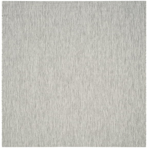Safavieh Courtyard Mitre Geometric Indoor/Outdoor Area Rug, Gray, 9' x 9' Square