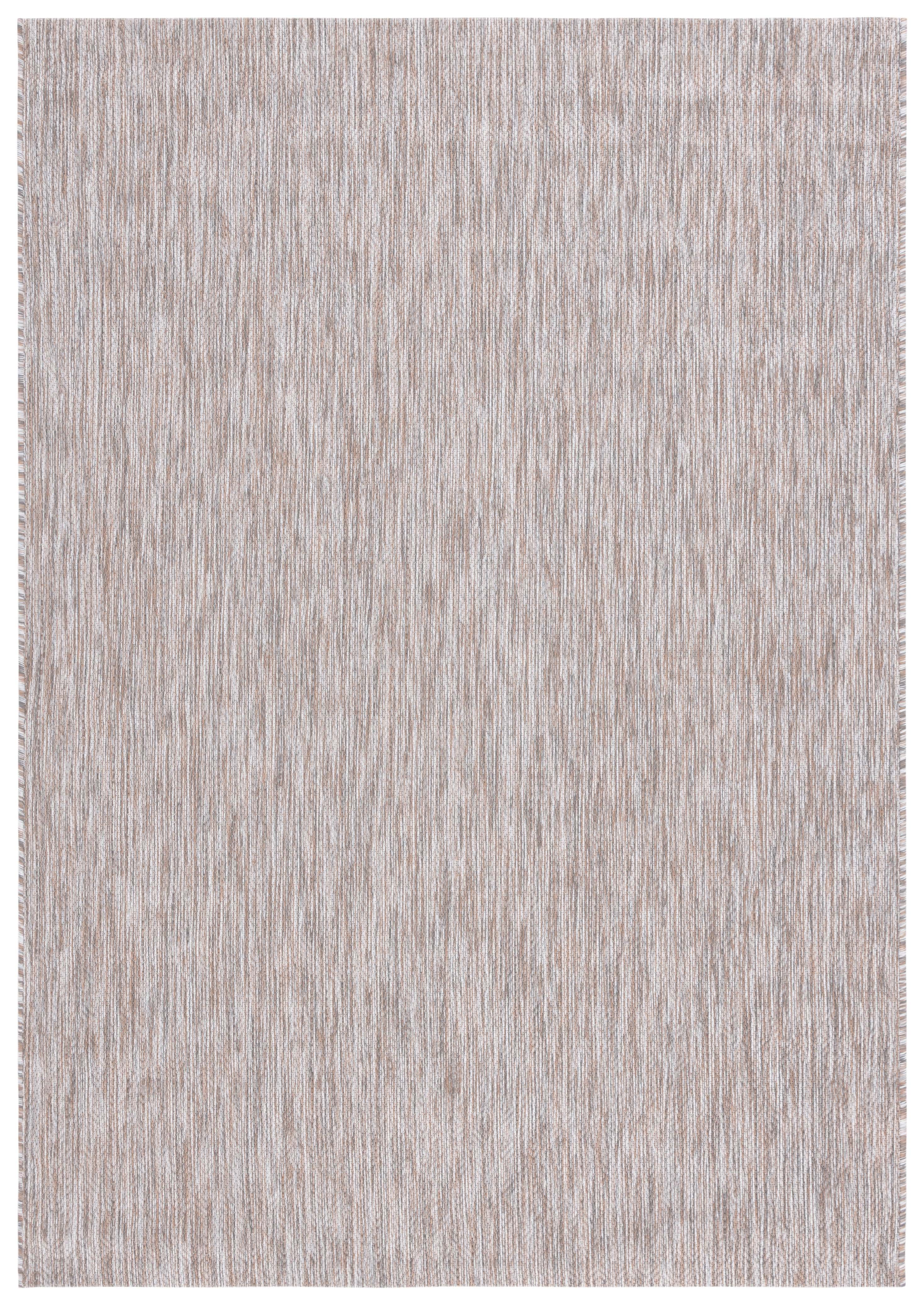 Safavieh Courtyard Mitre Geometric Indoor/Outdoor Area Rug, Ivory/Beige Gray, 5'3" x 7'7"