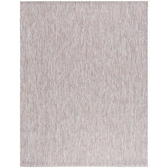 Safavieh Courtyard Mitre Geometric Indoor/Outdoor Area Rug, Ivory/Beige Gray, 9' x 12'