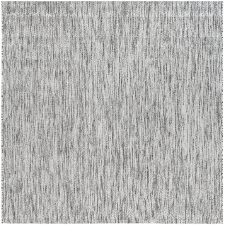 7' X 11' Ivory Or Grey Geometric Diamonds Indoor Outdoor Area Rug 7' X 11' Ivory Or Grey Geometric Diamonds Indoor Outdoor Area Rug