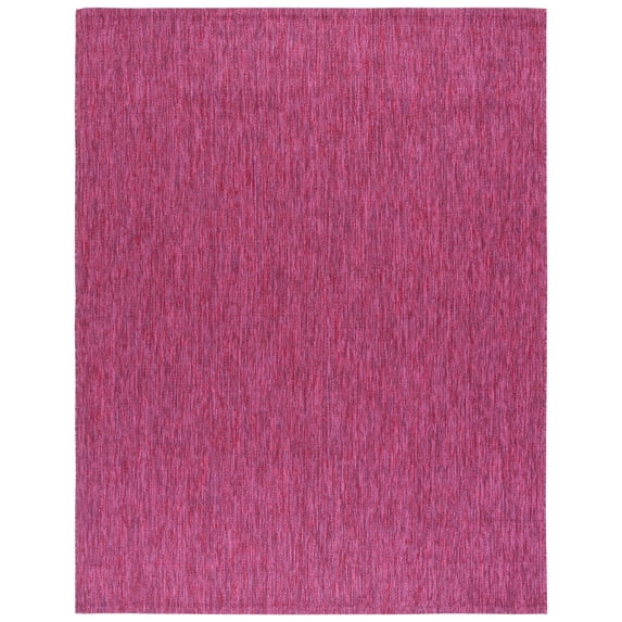 Safavieh Courtyard Mitre Geometric Indoor/Outdoor Area Rug, Red, 8' x 10'