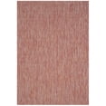 thumbnail image 1 of Safavieh Courtyard Mitre Geometric Indoor/Outdoor Area Rug, Red/Red, 4' x 5'7", 1 of 16