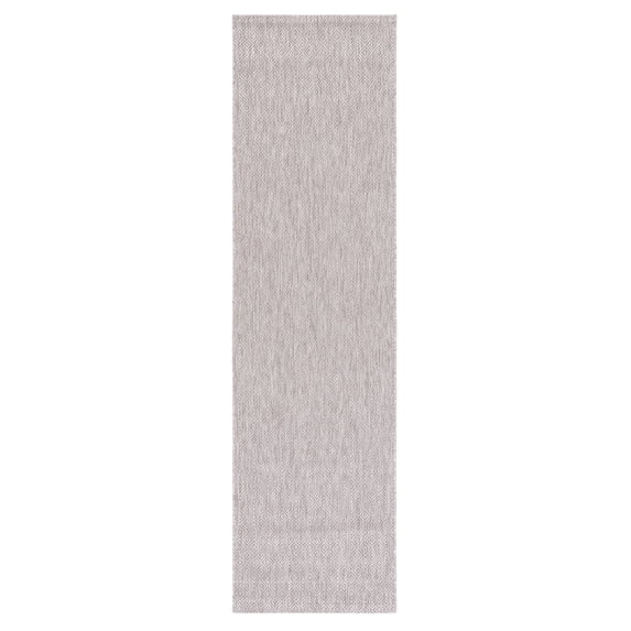 Safavieh Courtyard Mitre Geometric Indoor/Outdoor Runner Rug, Beige, 2'3" x 12'