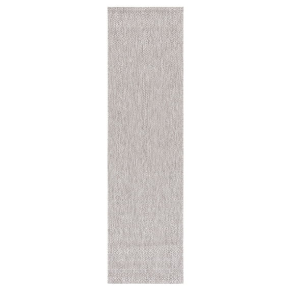Safavieh Courtyard Mitre Geometric Indoor/Outdoor Runner Rug, Beige, 2'3" x 6'7"