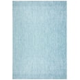 thumbnail image 1 of Safavieh Courtyard Mitre Geometric Indoor/Outdoor Area Rug, Aqua, 9' x 12', 1 of 15