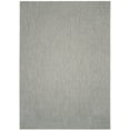 thumbnail image 1 of SAFAVIEH Courtyard Morven Chevron Stripes Indoor/Outdoor Area Rug, 8' x 11', Grey/Navy, 1 of 16