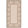 thumbnail image 1 of Safavieh Courtyard Nanda Botanical Indoor/Outdoor Area Rug, Natural/Brown, 2'7" x 5', 1 of 15