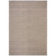 Safavieh Courtyard Naomi Geometric Indoor/Outdoor Area Rug, Beige/Black, 8' x 10'