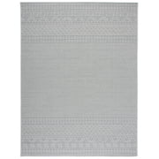Safavieh Courtyard Naomi Geometric Indoor/Outdoor Area Rug, Brown/Gray, 8' x 10'