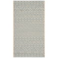 thumbnail image 1 of Safavieh Courtyard Naomi Geometric Indoor/Outdoor Area Rug, Beige/Aqua, 2' x 3'7", 1 of 12
