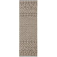 thumbnail image 1 of Safavieh Courtyard Naomi Geometric Indoor/Outdoor Runner Rug, Beige/Black, 2'3" x 12', 1 of 9