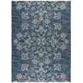 thumbnail image 1 of Safavieh Navy/Grey Floral, Distressed Flowers Loomed Outdoor Rugs, 8' x 11', Water-Resistant, 1 of 14